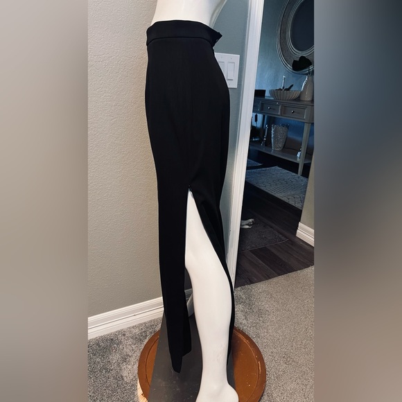 Mussi Long Pencil Skirt With Side Zippers - Picture 9 of 11